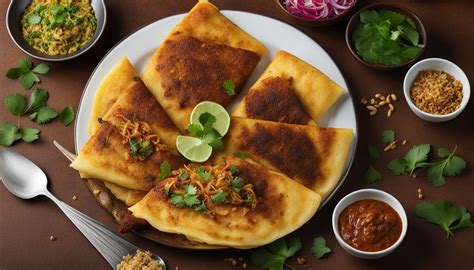  ¿Has probado el Masala Dosa? Una explosión de sabores especiados y texturas crujientes!